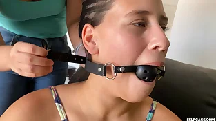 Super-naughty Cousin Wants Wire Limit restrain bondage And Ball Gag